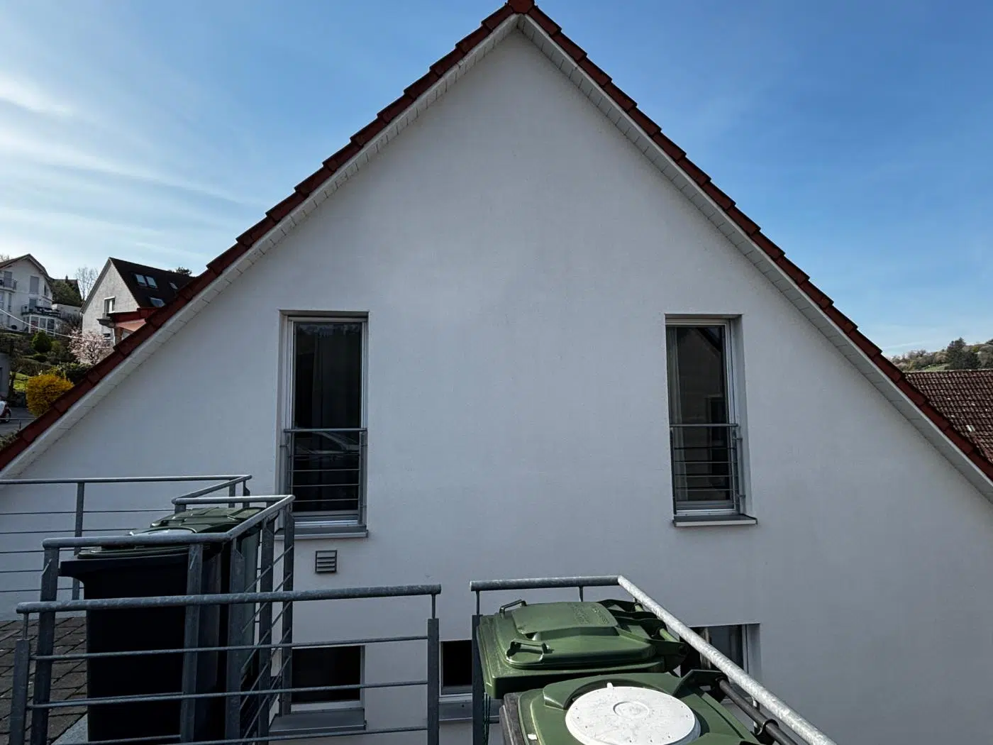 Hausfassade nach der Fassadenreinigung in Stuttgart