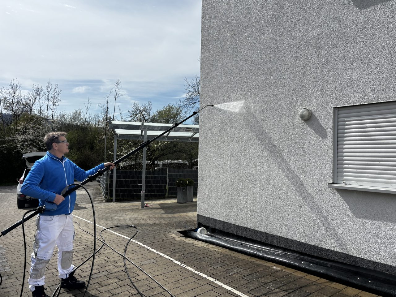 Professionelle Fassadenreinigung im Raum Stuttgart