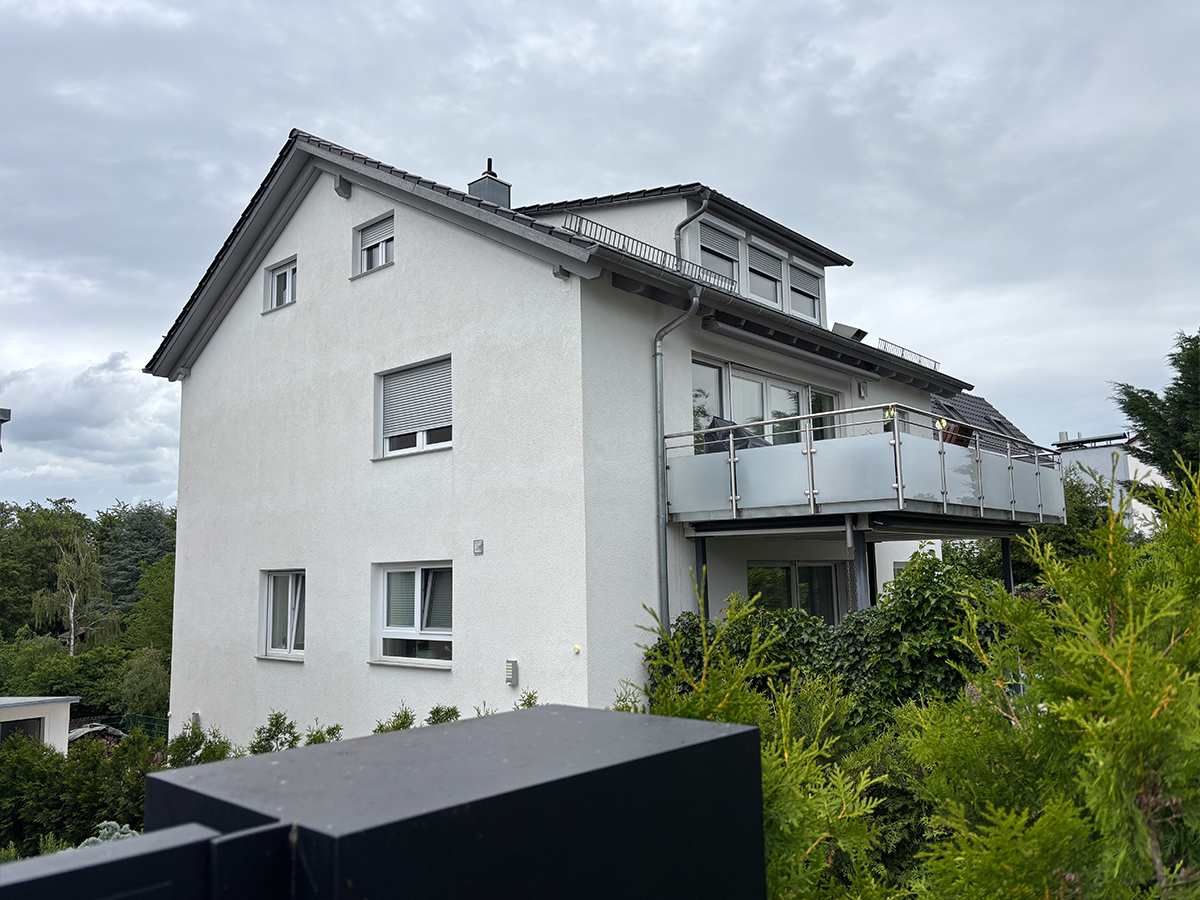 Saubere Fassade in Leinfelden-Echterdingen nach der Fassadenreinigung